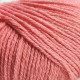 13 Пряжа Laines du Nord Spring Wool, 50г - 140м, світло-кораловий, 50% вовна, 50% бавовна