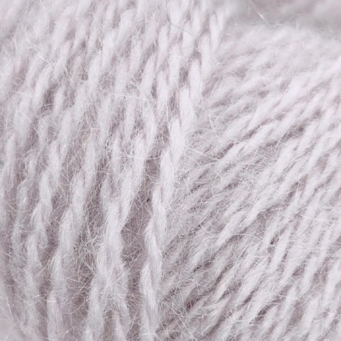 130 Пряжа Mondial Dolce Mohair, 50г - 150м, сіра, 60% кід мохер, 40% акрил