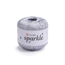 1300 Пряжа Sparkle 25г-160м (світло-сірий). YarnArt