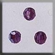 13013 Mill Hill Treasures Декоративна намистина, Round Bead Amethyst AB, 3 шт