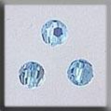 13014 Mill Hill Treasures Декоративна намистина, Round Bead Aquamarine AB, 3 шт