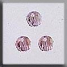 13017 Mill Hill Treasures Декоративна намистина, Round Bead Light Amethyst AB, 3 шт