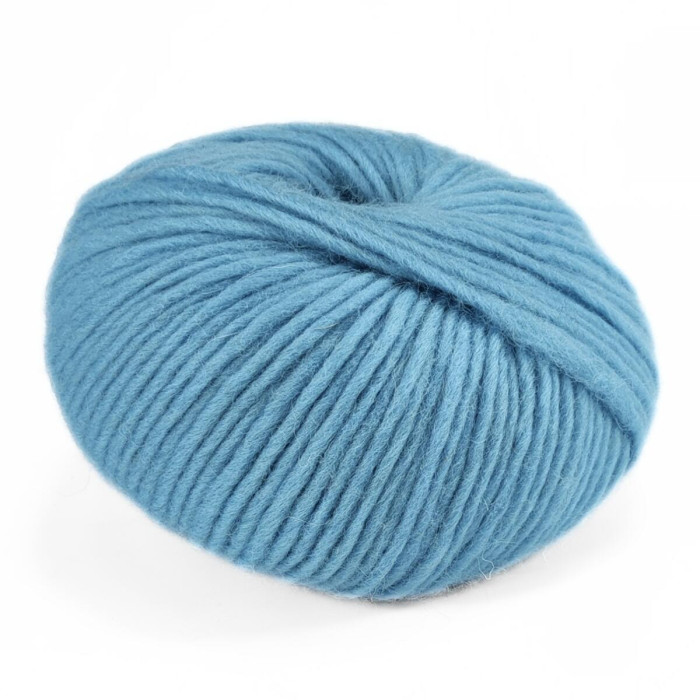 1302 Пряжа Campolmi Filati Tundra, 100г - 110м, блакитний, 100% вовна