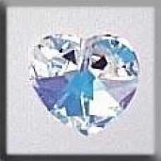 13036 Mill Hill Treasures Декоративна намистина, Small Heart Crystal AB, 1 шт