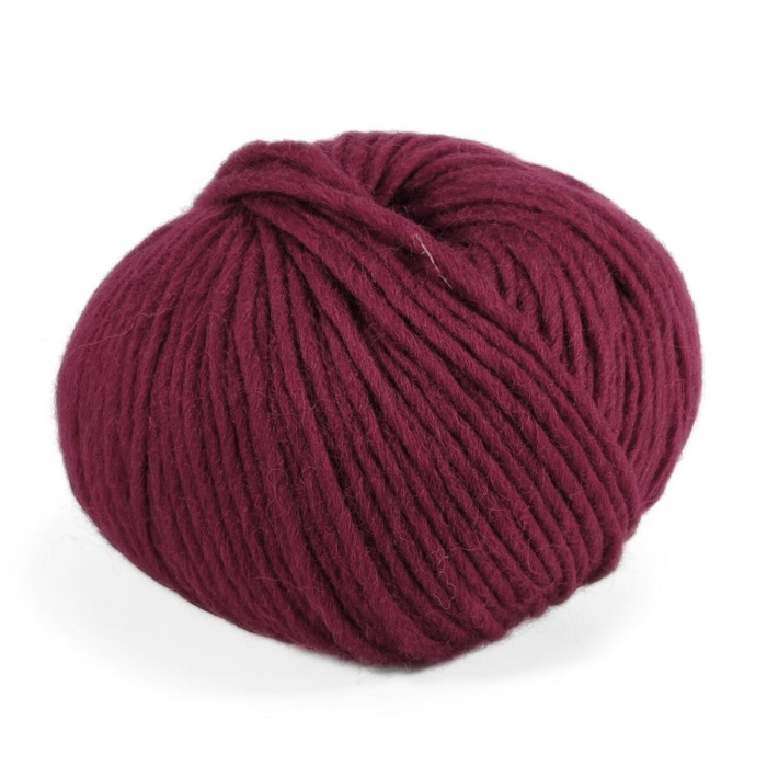 1305 Пряжа Campolmi Filati Tundra, 100г - 110м, бордовий, 100% вовна