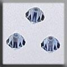 13067 Mill Hill Treasures Декоративна намистина, Rondele Champagne Light Sapphire, 3 шт