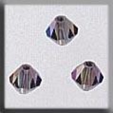 13073 Mill Hill Treasures Декоративна намистина, Rondele Black Diamond AB, 3 шт