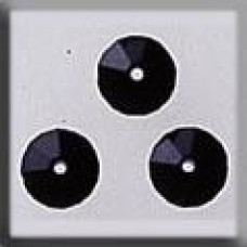 13095 Mill Hill Treasures Декоративна намистина, Rondele Jet, 3 шт