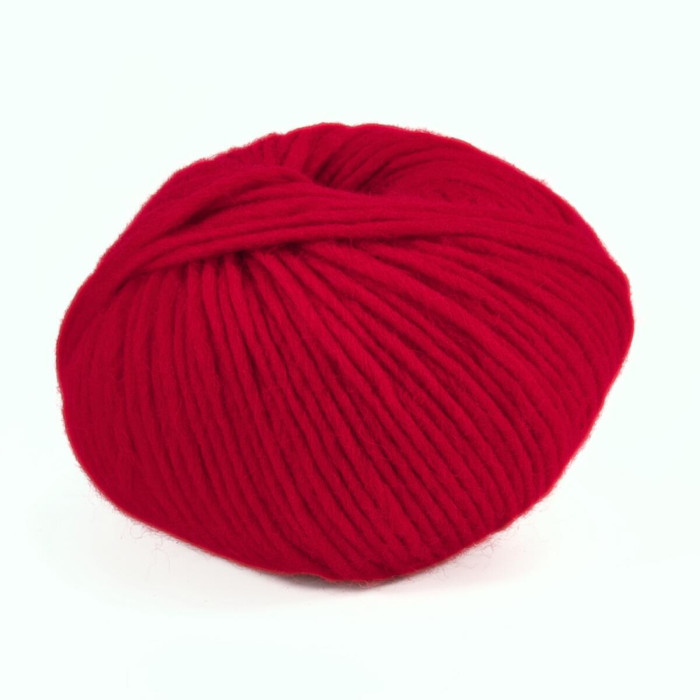 1310 Пряжа Campolmi Filati Tundra, 100г - 110м, червоний, 100% вовна