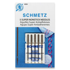 Голки Schmetz Super Universal 130/705 H-SU №100, 5 шт, суперуніверсальні з покриттям антиклей, для побутових швейних машин, на картонній основі