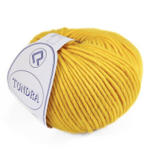 1316 Пряжа Campolmi Filati Tundra, 100г - 110м, сонячно-жовтий, 100% вовна
