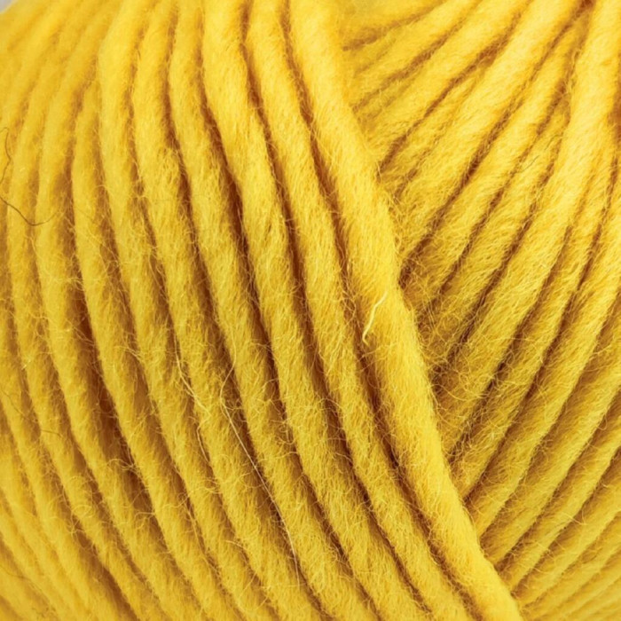 1316 Пряжа Campolmi Filati Tundra, 100г - 110м, сонячно-жовтий, 100% вовна