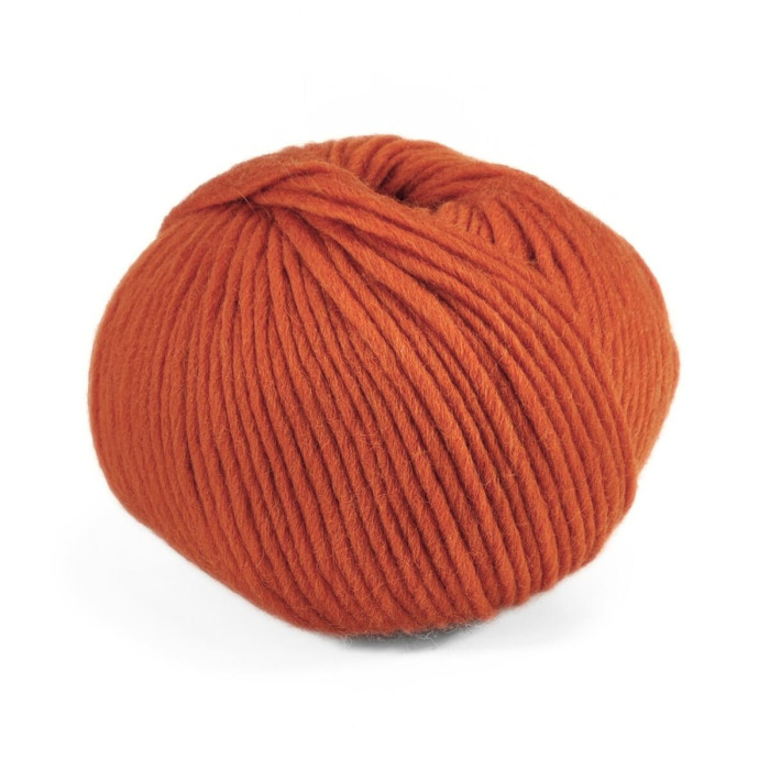 1321 Пряжа Campolmi Filati Tundra, 100г - 110м, помаранчевий, 100% вовна