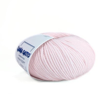 13210 Пряжа Lana Gatto Maxi Soft, 50г - 90м, ніжно-рожевий, 100% меринос екстрафайн