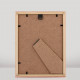 Рамка для фото дерев'яна 15х20 багет: DL1506-03 Червоний (з глянцевим склом 1-1.5мм, двп з ніжкою) EmojiFrame