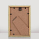 Фоторамка дерев'яна 10х15 багет: DL1506-09 Салатовий глянець (з антибліковим склом 2мм, двп з ніжкою) EmojiFrame