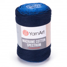 1324 Пряжа Macrame Cotton Spectrum 250гр - 225м (різнокольорова). Yarnart