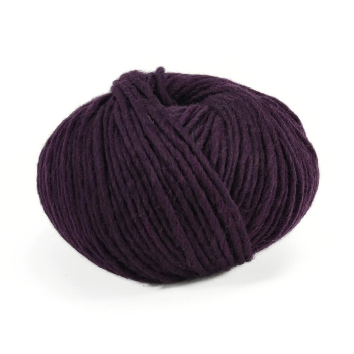 1325 Пряжа Campolmi Filati Tundra, 100г - 110м, баклажановий, 100% вовна