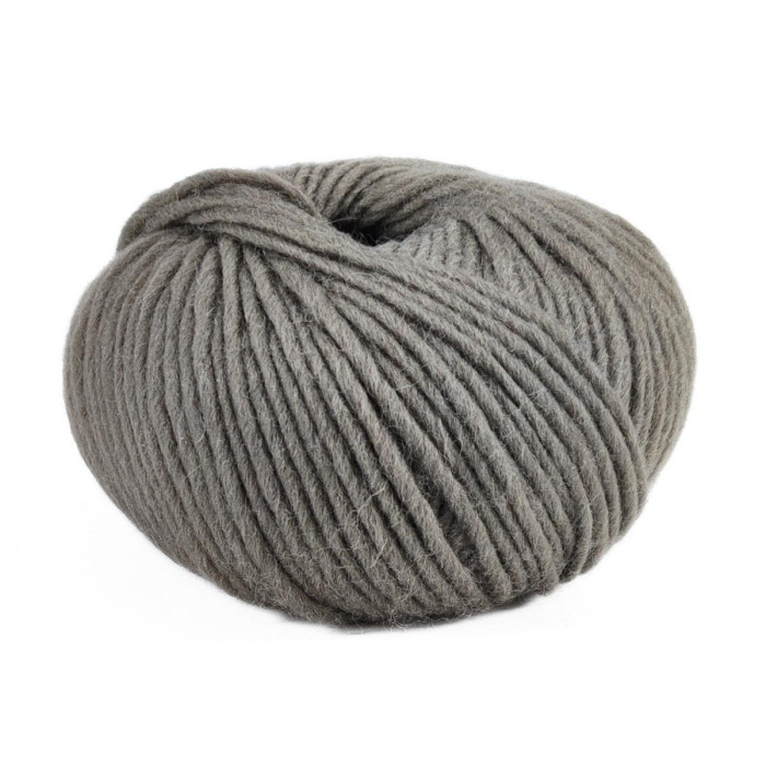 1326 Пряжа Campolmi Filati Tundra, 100г - 110м, темно-сірий, 100% вовна