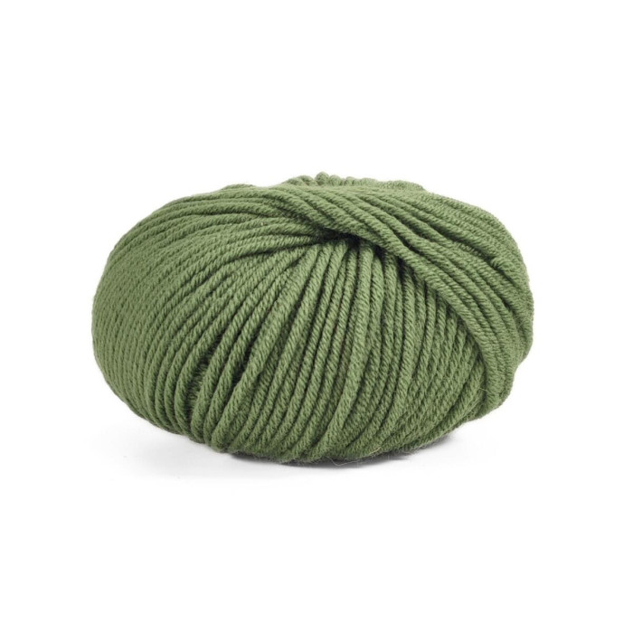 13278 Пряжа Lana Gatto Maxi Soft, 50г - 90м, зелений мох, 100% меринос екстрафайн