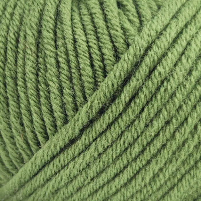 13278 Пряжа Lana Gatto Maxi Soft, 50г - 90м, зелений мох, 100% меринос екстрафайн