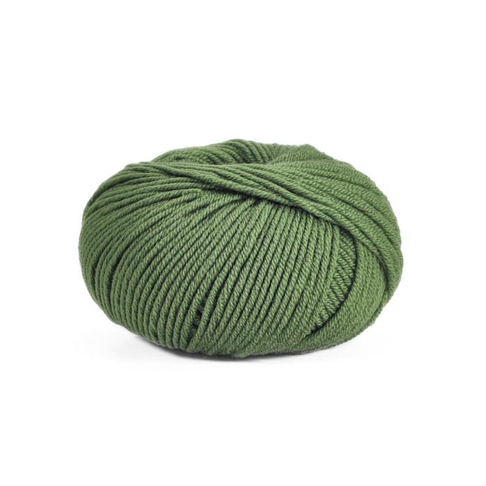 13278 Пряжа Lana Gatto Super Soft, 50г - 125м, зелений мох, 100% меринос екстрафайн