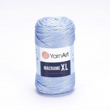 133 Пряжа Macrame XL 250гр - 130м (блакитний). Yarnart