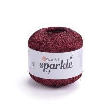 1345 Пряжа Sparkle 25г-160м (темно-червоний). YarnArt
