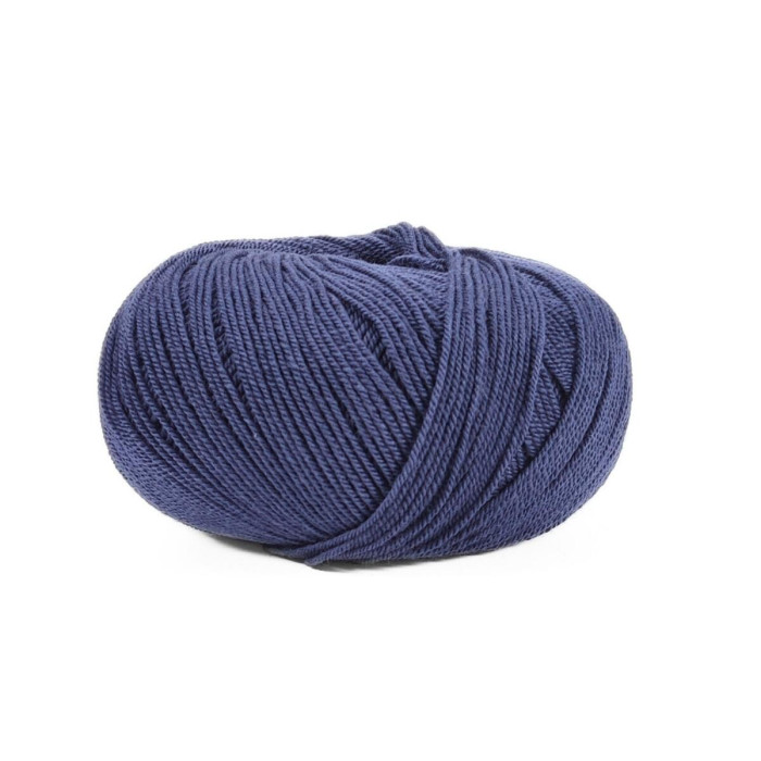 13607 Пряжа Lana Gatto Perlata D`Australia, 50г - 233м, сіро-синій, 100% вовна