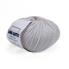 13701 Пряжа Lana Gatto Super Soft, 50г - 125м, перлинно-бежевий, 100% меринос екстрафайн