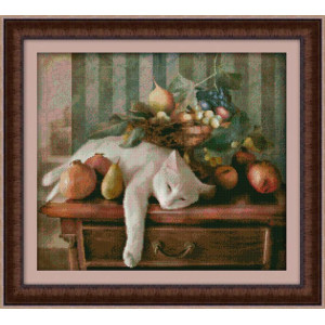 0123 Солодкий сон. Юнона. Набір для вишивання нитками 0123 Солодкий сон. Юнона. Набір для вишивання нитками