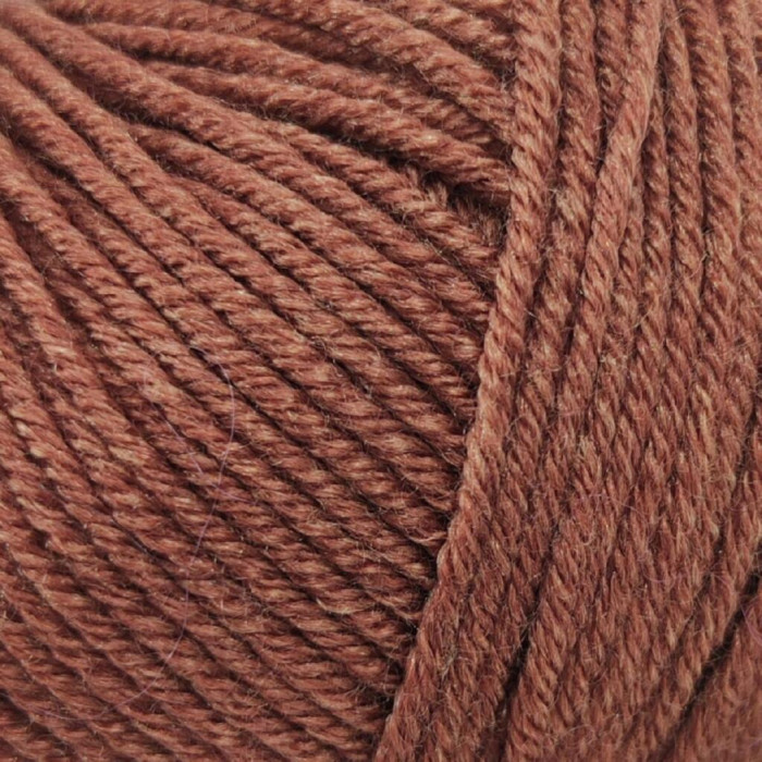 13737 Пряжа Lana Gatto Feeling, 50г - 140м, коричневий, 70% вовна, 20% шовк, 10% кашемір