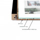 Фоторамка дерев'яна 13х18 під фото 10х15 багет: DL2013-01 Чорний (з антибліковим склом 2мм, паспарту, двп з ніжкою) EmojiFrame