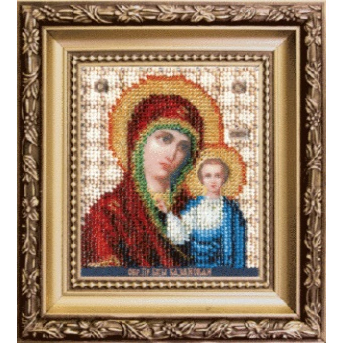 Б-1116 Ікона Божої Матері Казанська. Чарівна Мить. Набір для вишивання бісером