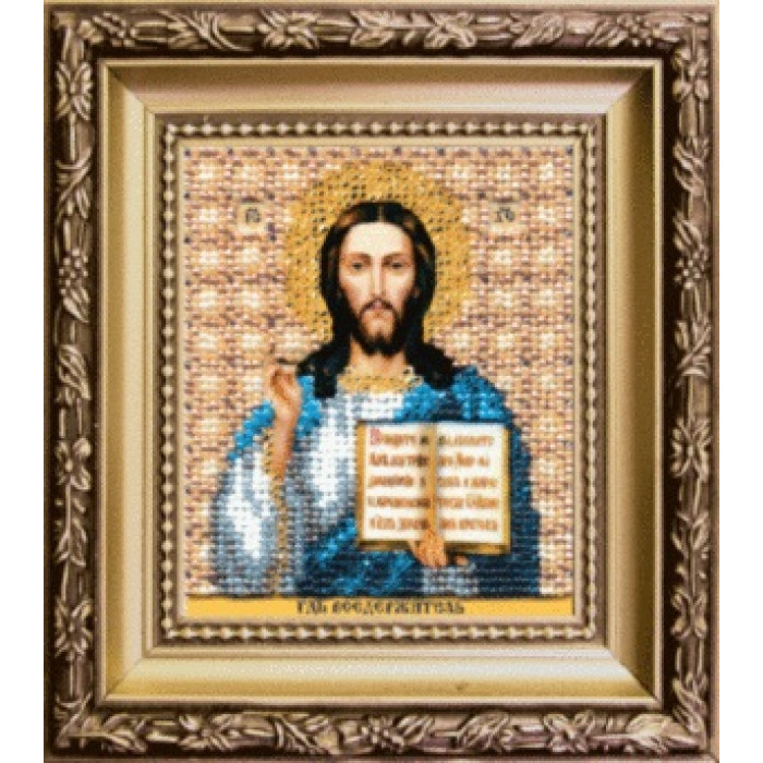 Б-1173 Ікона Господа Ісуса Христа. Чарівна Мить. Набір для вишивання бісером