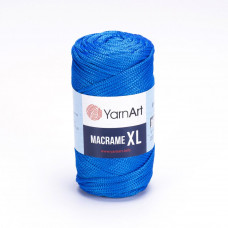 139 Пряжа Macrame XL 250гр - 130м (синій електрик). Yarnart