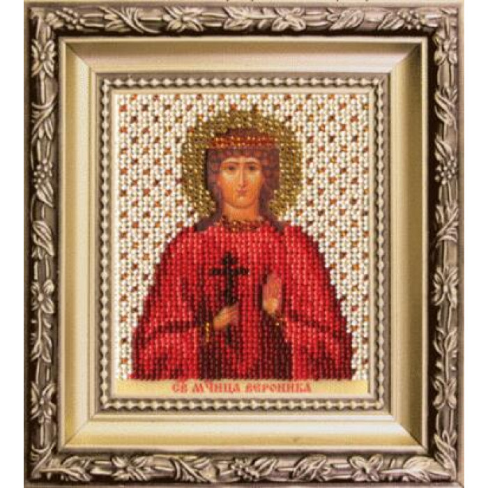 Б-1215 Ікона святої мучениці Вероніки. Чарівна Мить. Набір для вишивання бісером