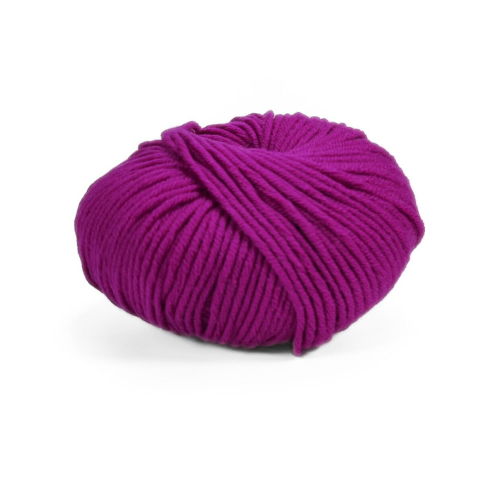 13907 Пряжа Lana Gatto Maxi Soft, 50г - 90м, фуксія, 100% меринос екстрафайн