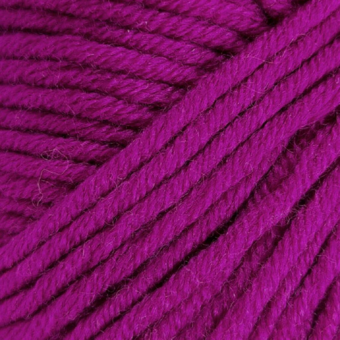 13907 Пряжа Lana Gatto Maxi Soft, 50г - 90м, фуксія, 100% меринос екстрафайн
