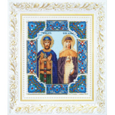 Б-1185 Ікона святих благовірних князя Петра і княгині Февронії. Чарівна Мить. Набір для вишивання бі