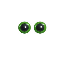 14 EYES (оченята) зелені Circulo - Оченята 14 мм пластик, 2 шт