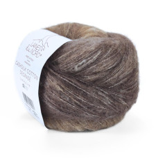 14 Пряжа Laines du Nord Cashsilk Cotton Degrade, 50г - 290м, коричневий, 55% вовна, 22% шовк, 10% кашемір, 13% бавовна