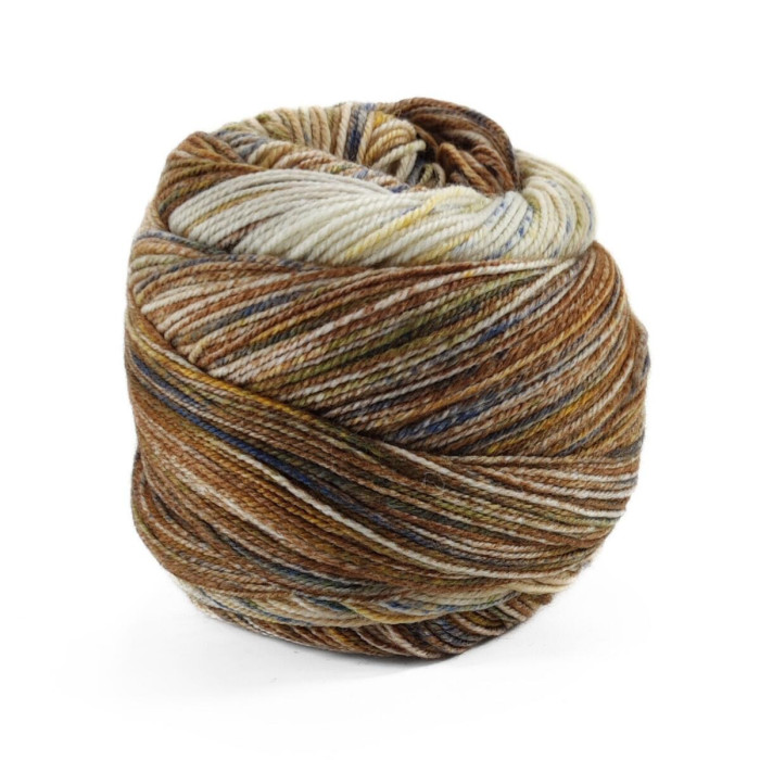 14 Пряжа Laines du Nord Paint Gradient Sock, 100г - 420м, різнокольоровий, 75% вовна, 25% нейлон