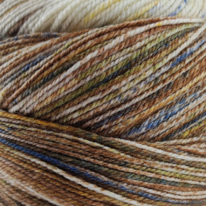 14 Пряжа Laines du Nord Paint Gradient Sock, 100г - 420м, різнокольоровий, 75% вовна, 25% нейлон