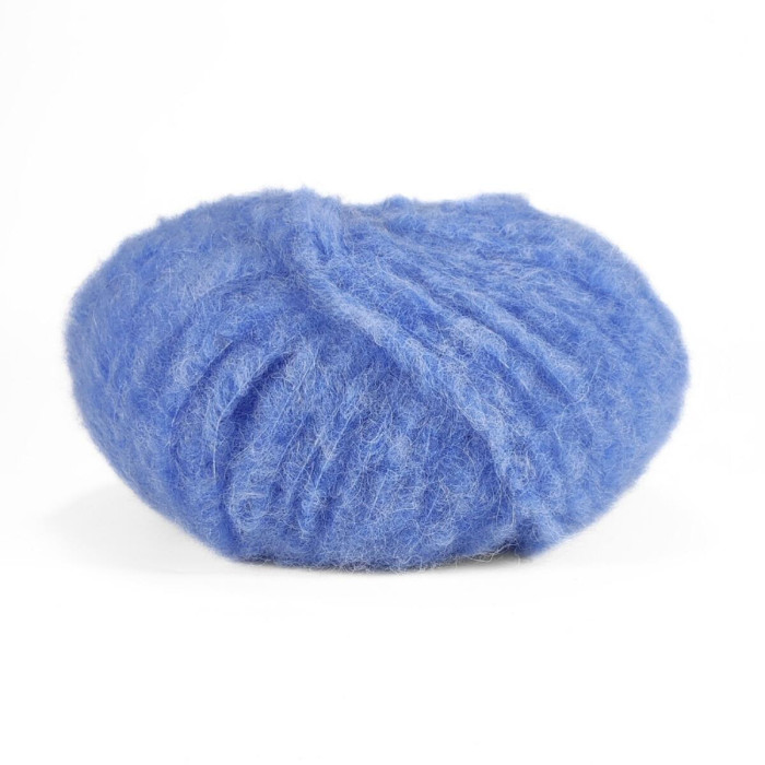 14 Пряжа Laines du Nord Piuma Alpaca,50г - 100м, блакито-сірий, 55% альпака, 40% вовна, 5% нейлон