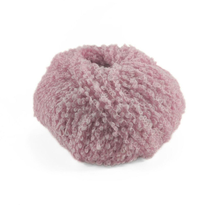 14 Пряжа Laines du Nord Teddy B, 50г - 120м, світло-бузковий, 75% альпака, 10% вовна, 15% поліамід