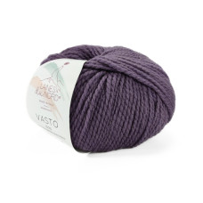 14 Пряжа Laines du Nord Vasto, 50г - 125м, темно-бузковий, 100% меринос