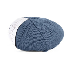 14 Шкарпеткова Пряжа Laines du Nord Unisock 6 PLY, 100г - 400м, сіро-блакитний, 75% вовна, 25% нейлон