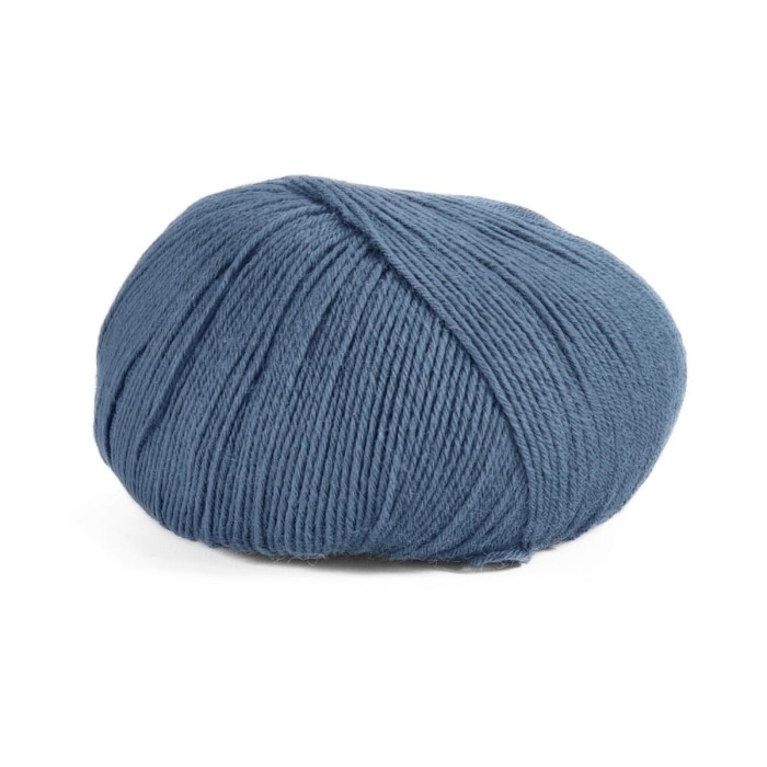 14 Шкарпеткова Пряжа Laines du Nord Unisock 6 PLY, 100г - 400м, сіро-блакитний, 75% вовна, 25% нейлон