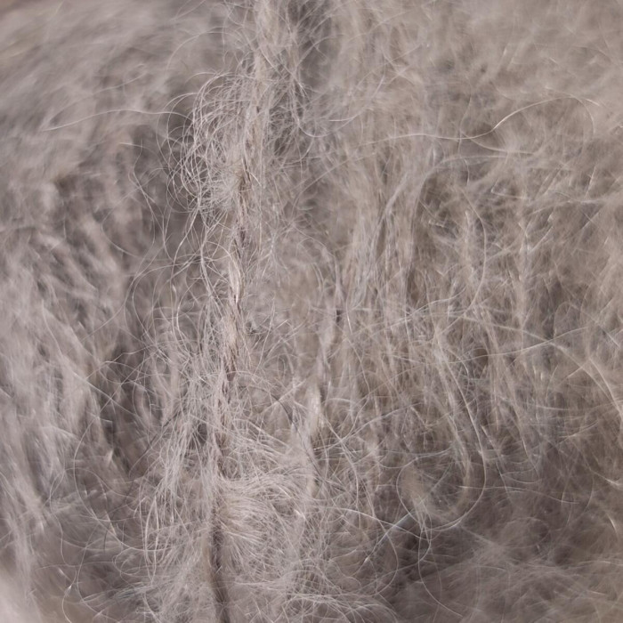 14044 Пряжа Lana Gatto Wool Mohair, 50г - 90м, тауп, 73% мохер, 27% вовна